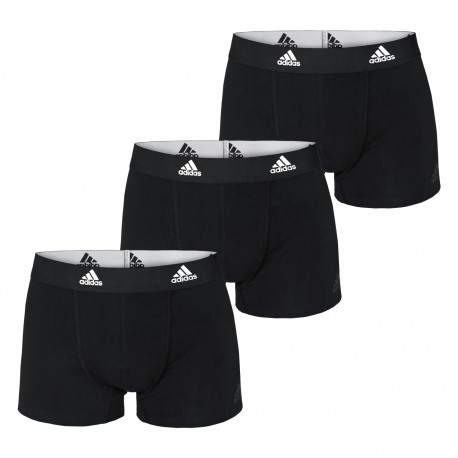 Pack 3 Paia Boxer Uomo ADIDAS Cotone Realasting 2 Assortimenti