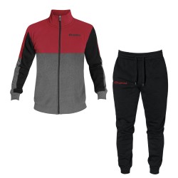 Tuta Uomo SUPERGA Cotone Felpato Full Zip Taglie Forti 