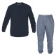 Pigiama Uomo NOTTINGHAM 3 Bottoni Taglie Forti Cotone Interlock Art.PG35059