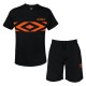Completo Uomo Sport UMBRO Cotone T-Shirt Pantaloncino 4 Modelli