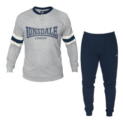 Pigiama Uomo LONSDALE Cotone Leggero Manica Lunga Art.22029