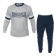 Pigiama Uomo LONSDALE Cotone Leggero Manica Lunga Art.22029