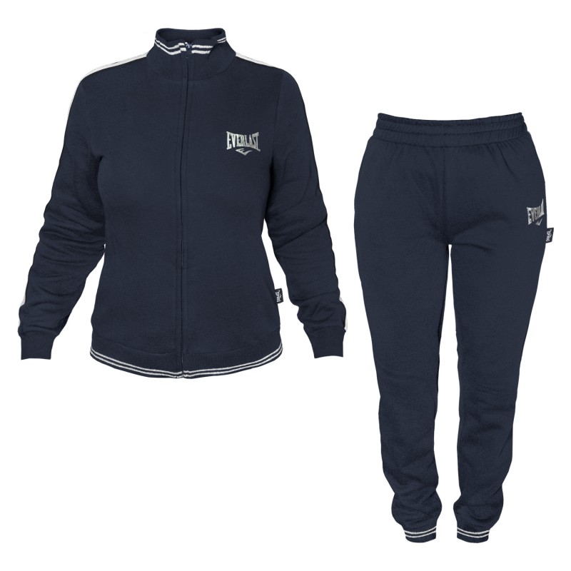 Tuta Completo Donna EVERLAST Cotone Felpato Vari Articoli