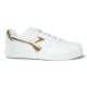Scarpe Sneaker Donna DIADORA Modello RAPTOR LOW METALLIC SATIN WN 