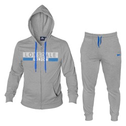 Tuta Uomo LONSDALE Cotone Primavera Full Zip - 2 Modelli