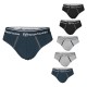 Pack 6 Paia Slip Boxer Sergio Tacchini Cotone Bielastico Art.9002/3