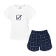 Completo Homewear Donna Corto GIVOVA Cotone Art.G006F
